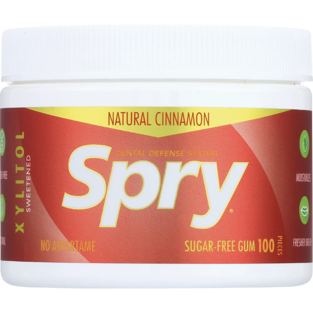 Spry Sugar-Free Gum - Natural Cinnamon