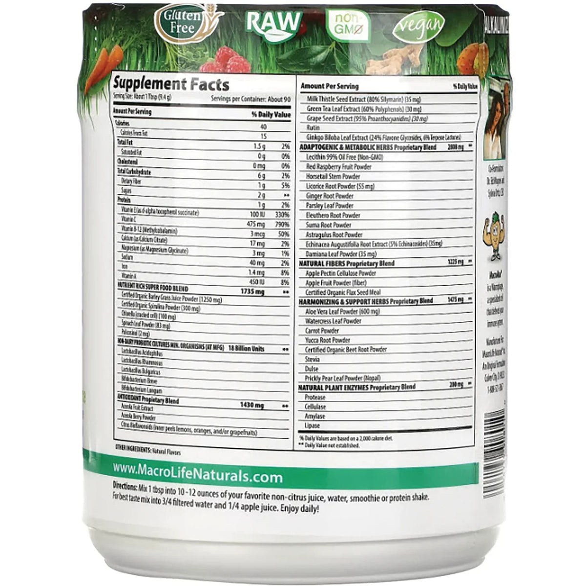 Macro Greens Superfood