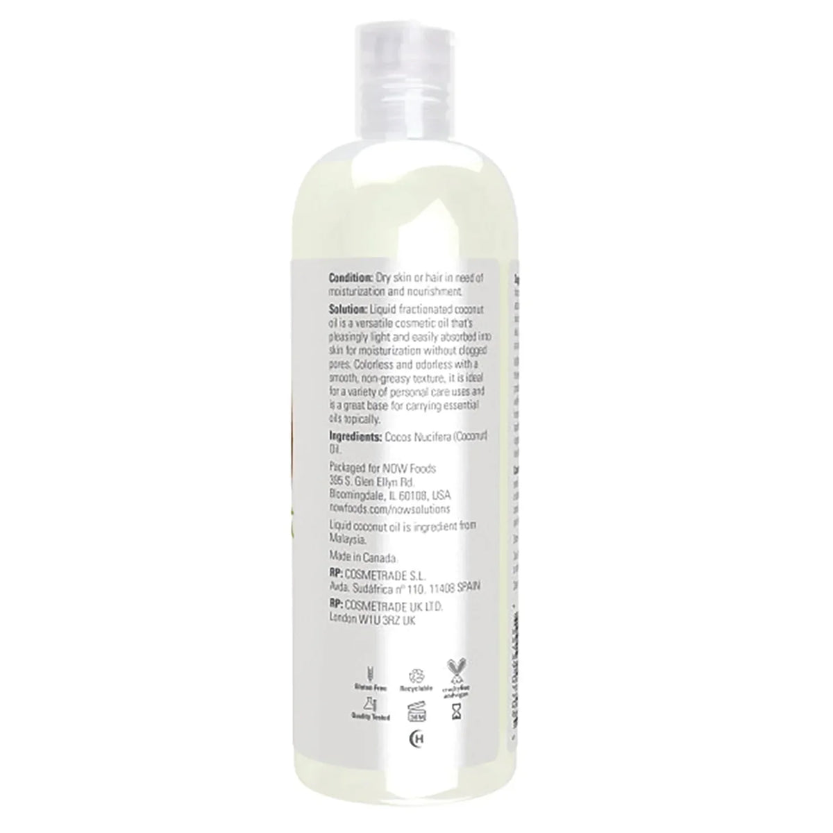 Pure Fractionated Liquid Coconut Oil