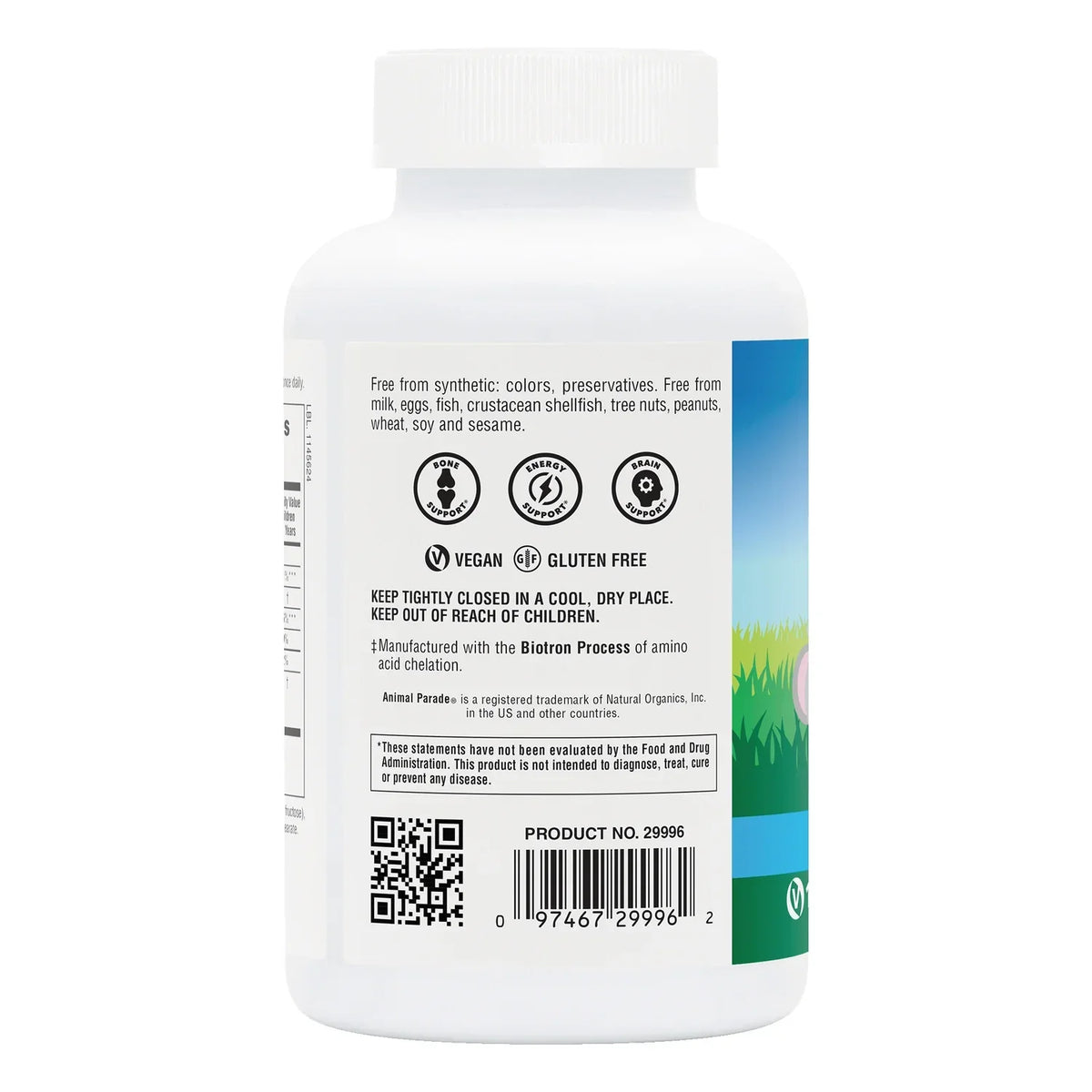 Animal Parade Calcium Children's Chewable - Vanilla Sundae