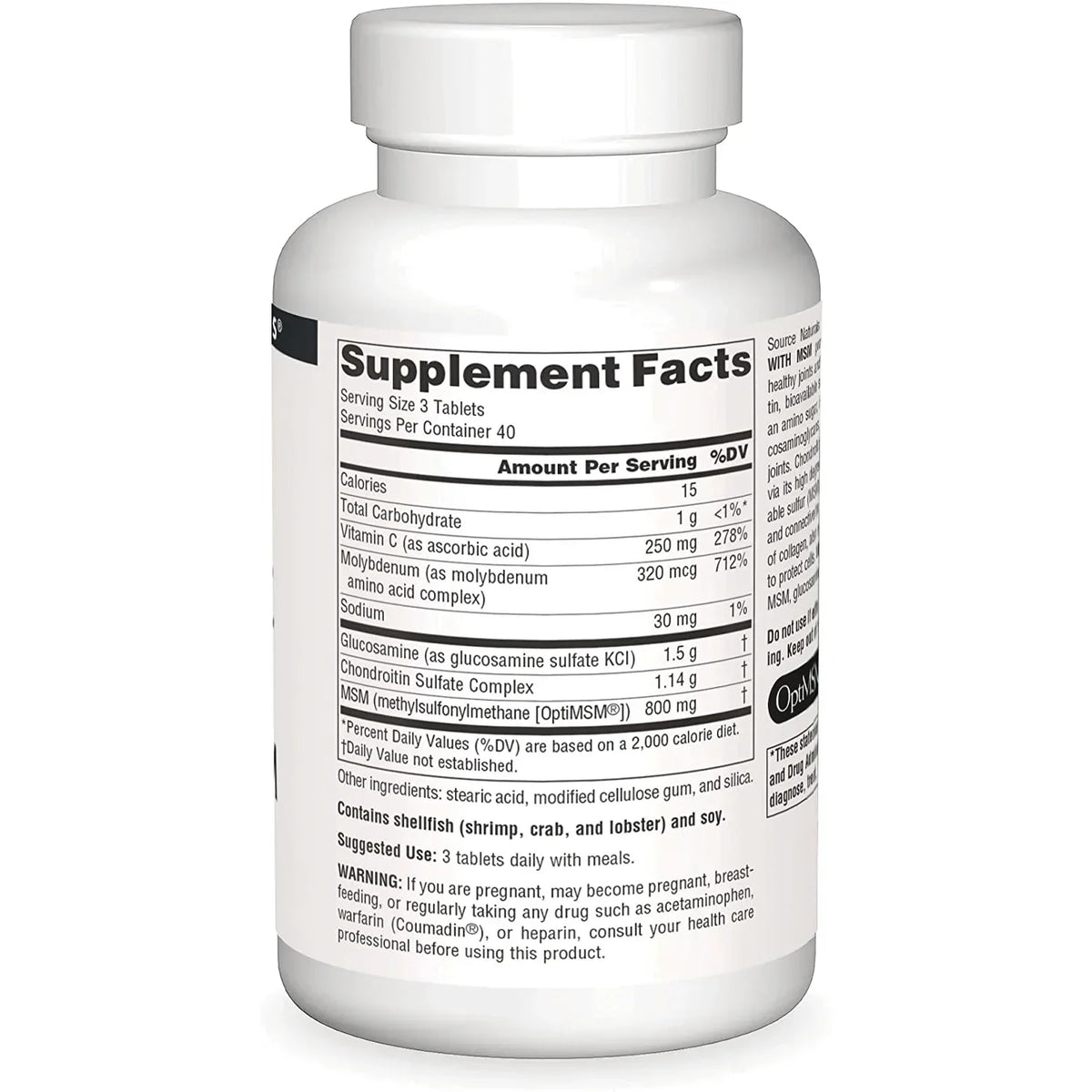 Glucosamine Chondroitin Complex with MSM