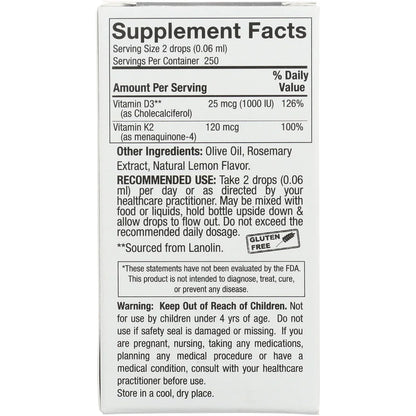 Vitamin D3 & K2