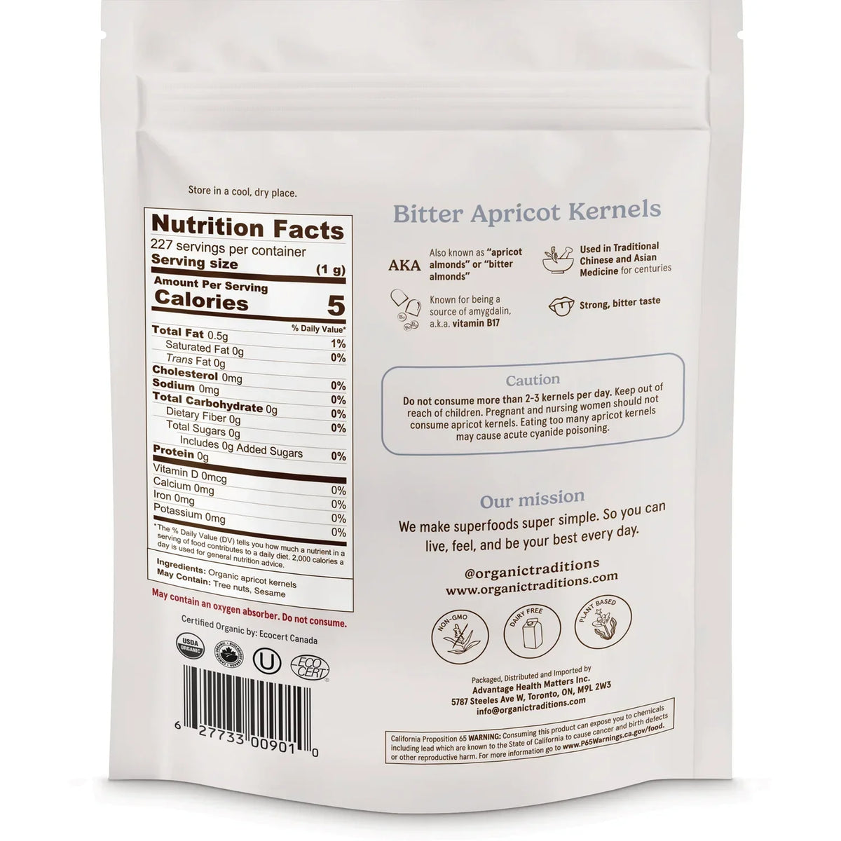 Bitter Apricot Kernels