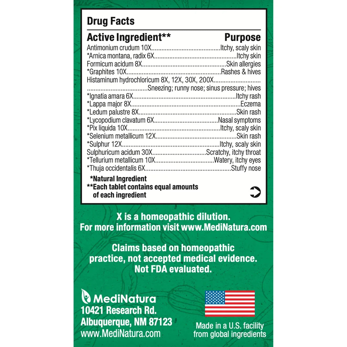 BHI Allergy Relief Tablets