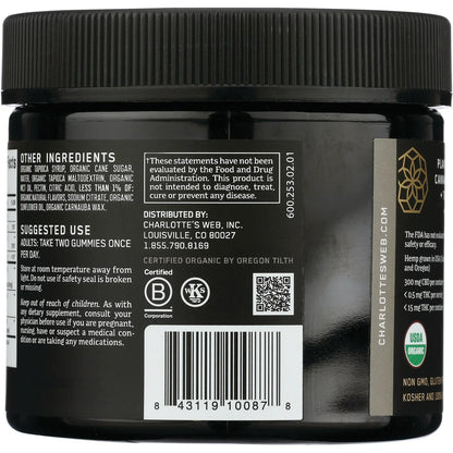 CBD Recovery Gummies - Ginger