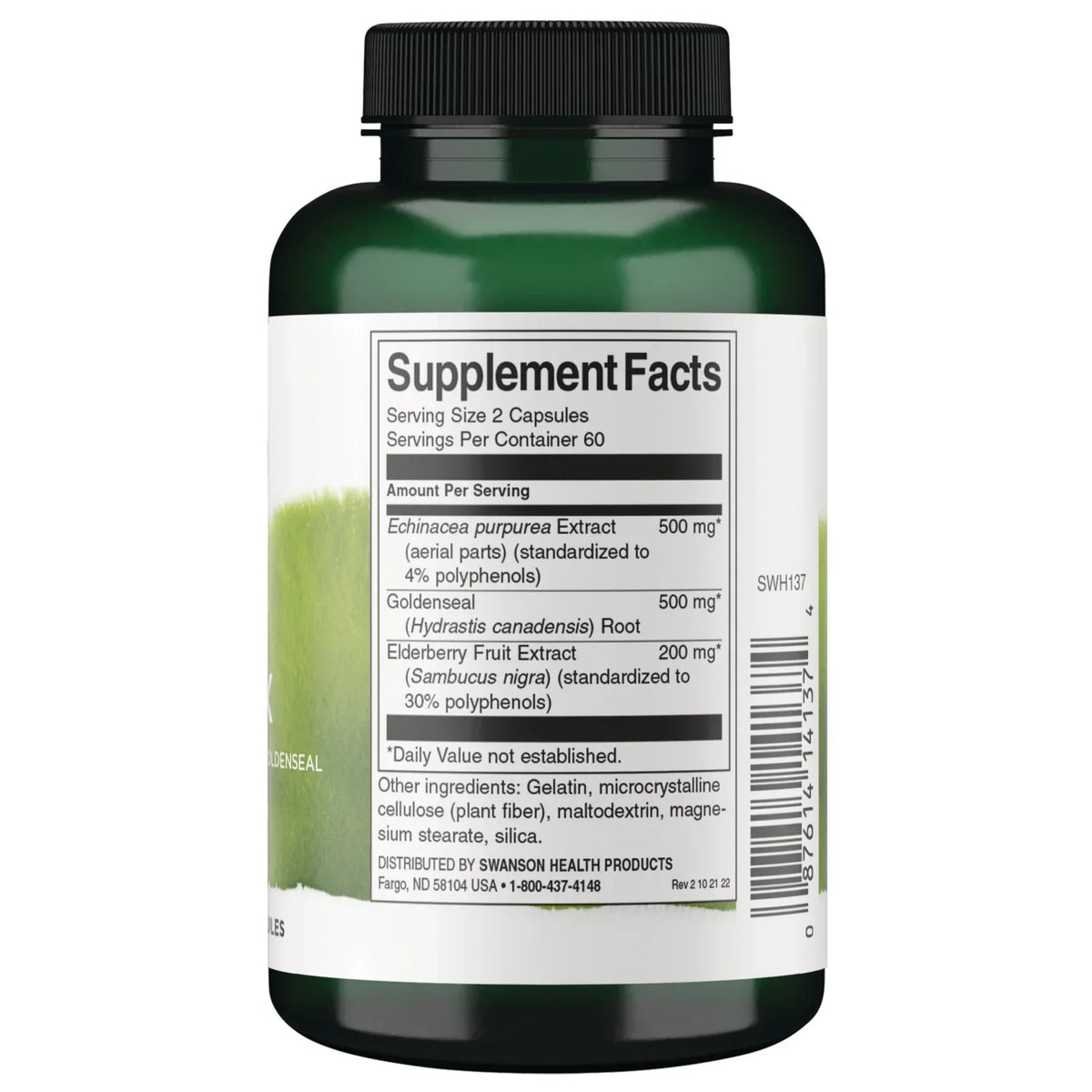 Immune Complex - Contains Elderberry Echinacea and Goldenseal